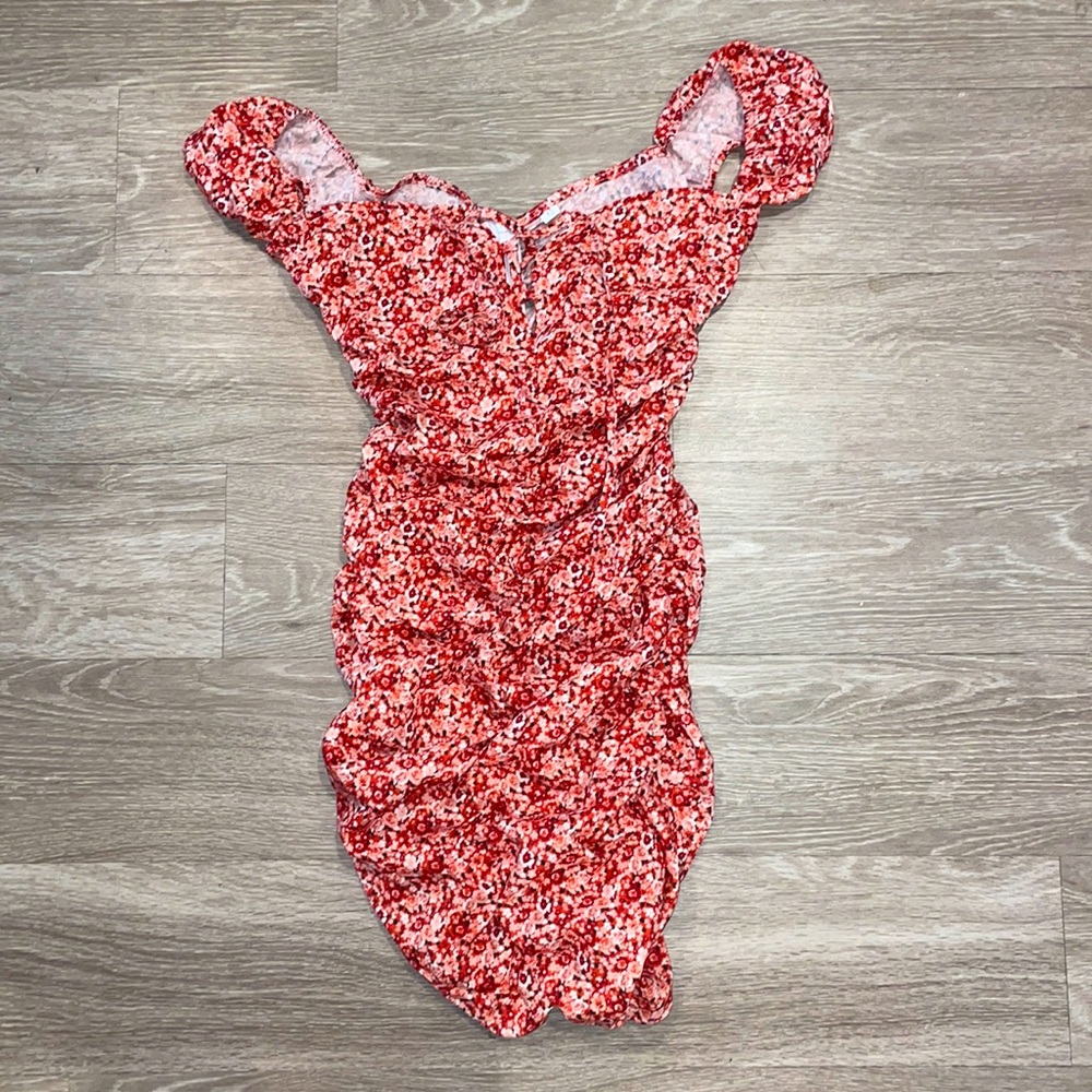 Shein ruched dress